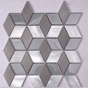 Eenvoudig te reinigen diamant- / ruitvormige mozaïektegels