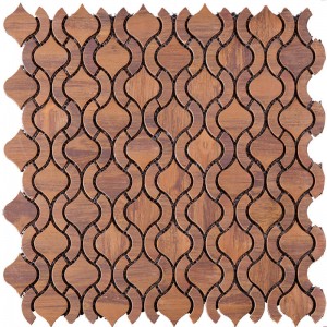 Goede kwaliteit Matt Surface Tile Cooper Mosaic Tile