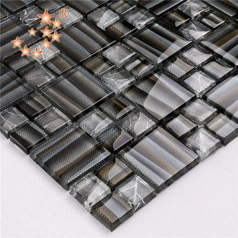 AE40 Modern design decoratief kristalglasmozaïek voor buitendecoratie