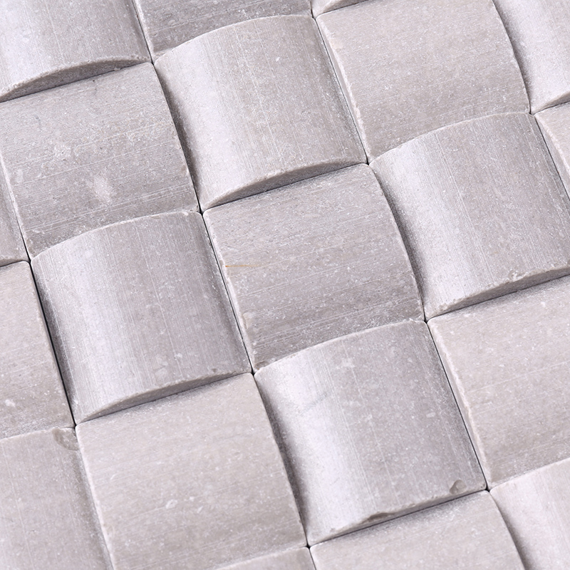 Chinese Foshan zilveren kleur natuurlijke gekweekte stenen decoratie muur mozaïek tegel